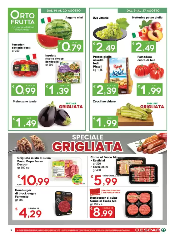 A tutta grigliata!