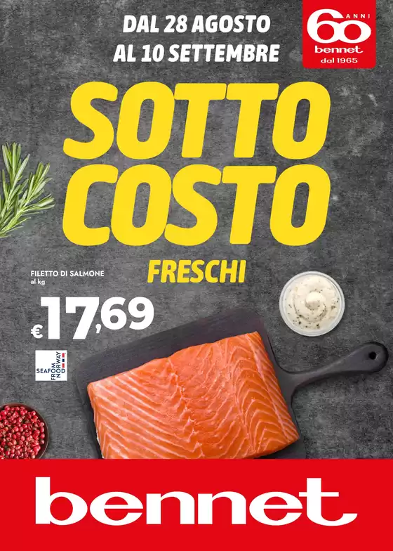 Volantino Bennet a Polla | Sottocosto Freschi | 2025-08-28T00:00:00.000Z - 2025-09-10T00:00:00.000Z