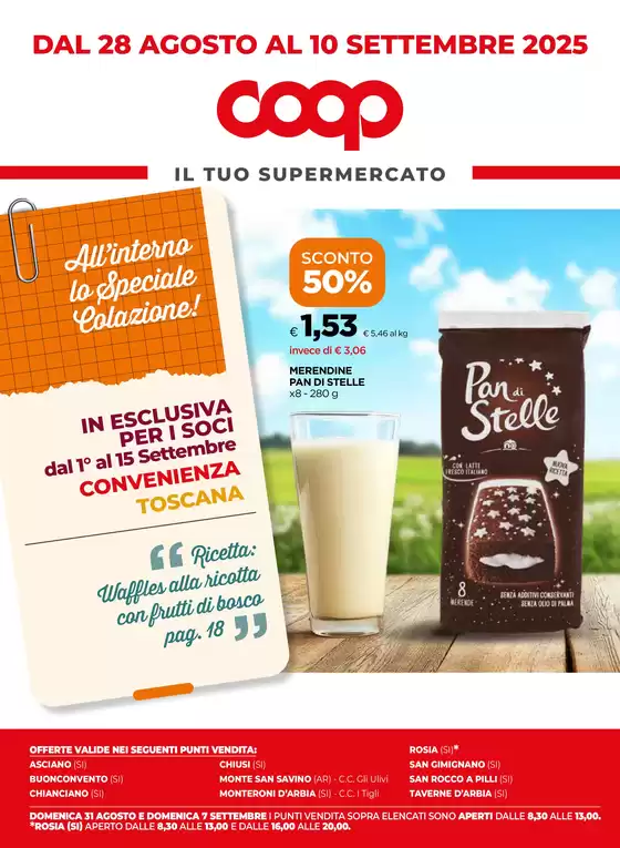 DAL 28 AGOSTO AL 10 SETTEMBRE 2025