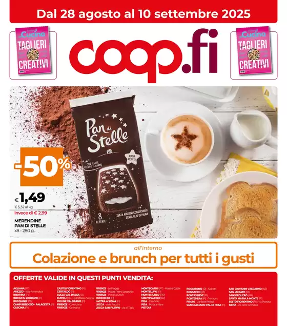 Dal 28 agosto al 10 settembre 2025