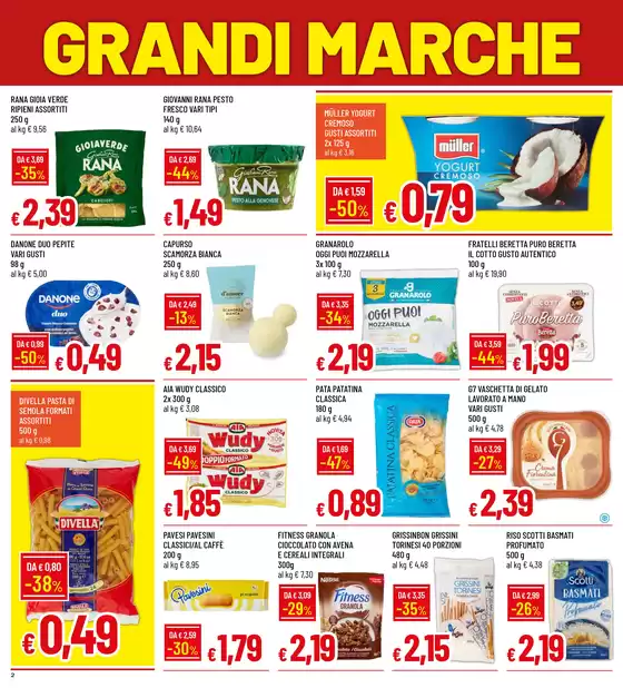 GRANDI MARCHE SCONTI FINO AL 50%
