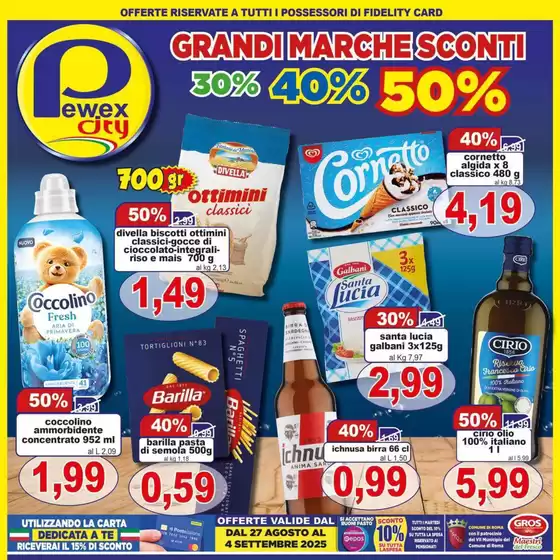 Sconti 30% 40% 50%