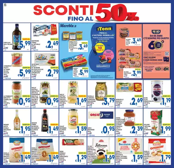 Sconti fino al 50%