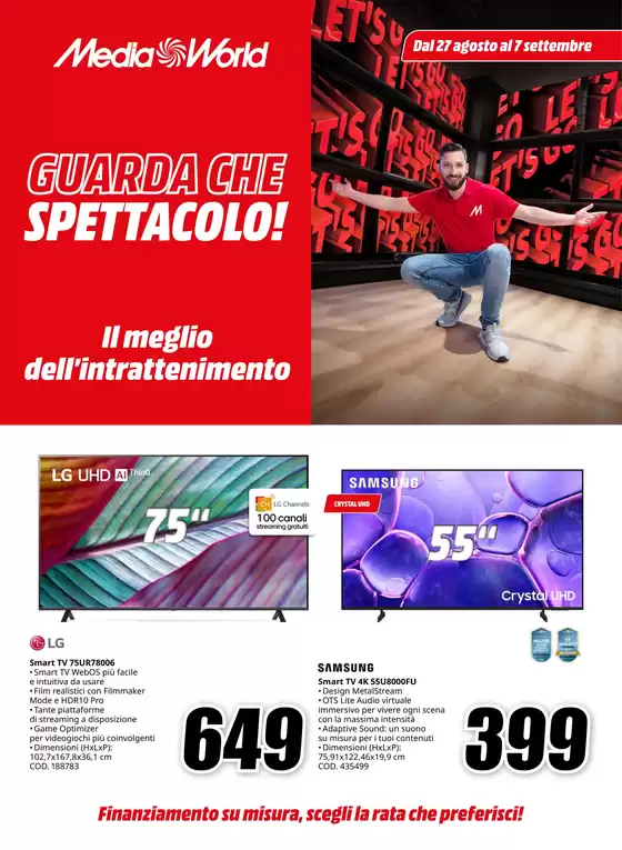Guarda che spettacolo!