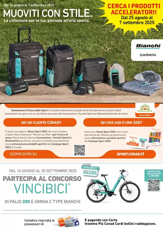 Volantino Spazio Conad a Locri | Velocizza la raccolta con questi prodotti | 2025-08-27T00:00:00.000Z - 2025-09-07T00:00:00.000Z