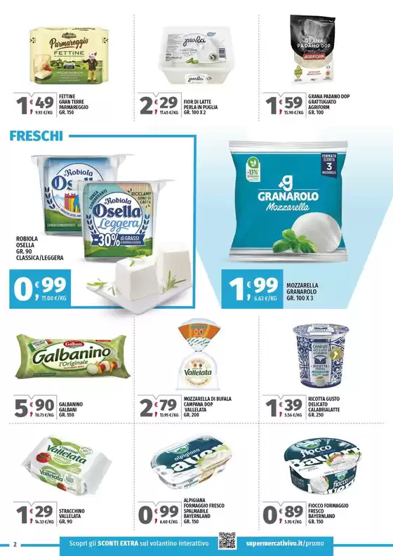 Sconti da rientro!