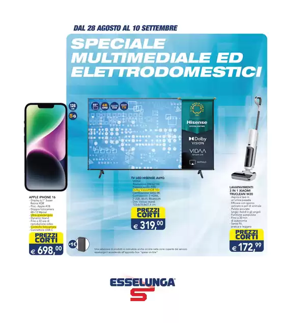 Volantino Esselunga a Milano | Multimediale | 2025-08-28T00:00:00.000Z - 2025-09-10T00:00:00.000Z