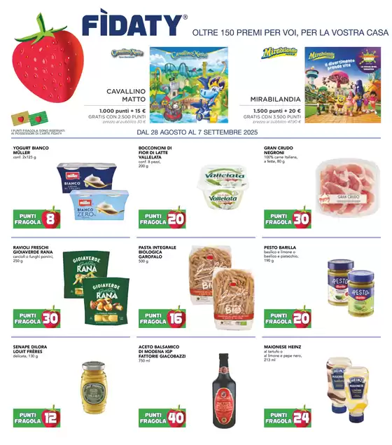 Volantino Esselunga a Milano | Raccolta Punti Fragola | 2025-08-28T00:00:00.000Z - 2025-09-07T00:00:00.000Z