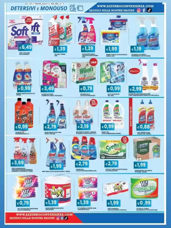 Offerte valide da 28 agosto al 14 settembre