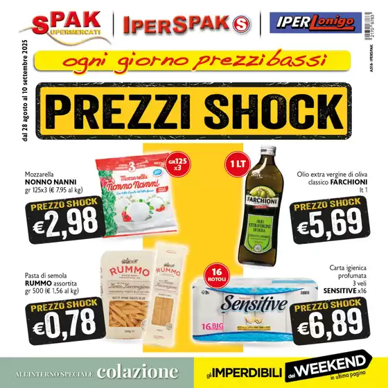 Prezzi shock