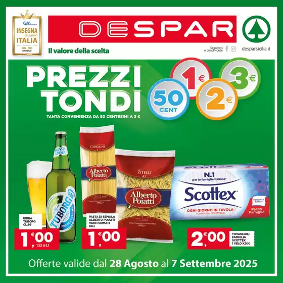 Prezzi tondi