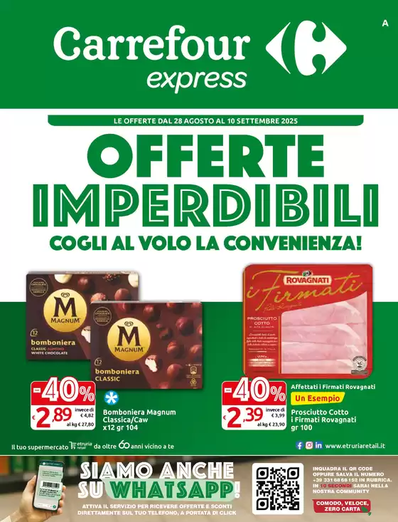 Volantino Carrefour Express a Chivasso | Offerte imperdibili | 2025-08-28T00:00:00.000Z - 2025-09-10T00:00:00.000Z
