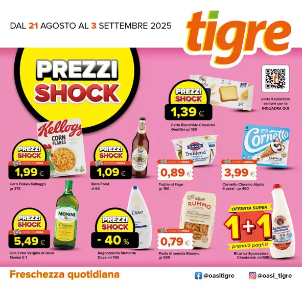 Prezzi shock