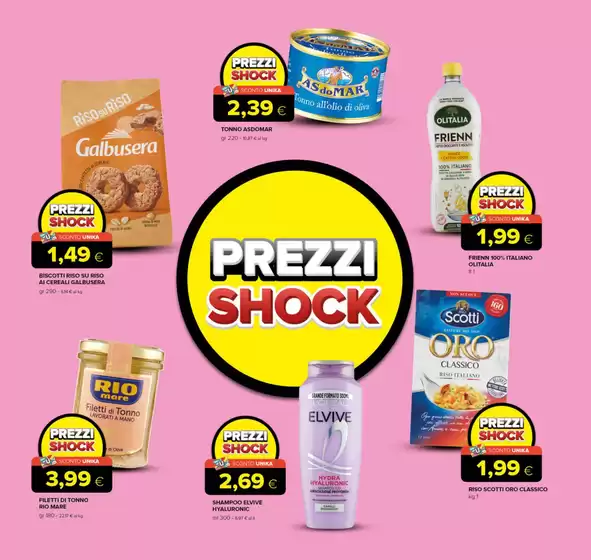 Prezzi shock