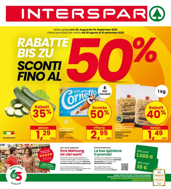 Sconti fino al 50%