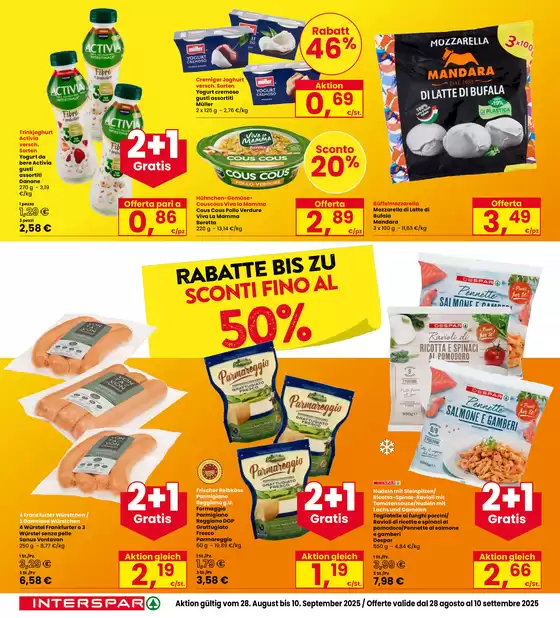 Sconti fino al 50%