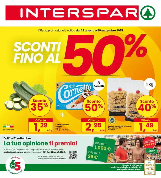 Sconti fino al 50%