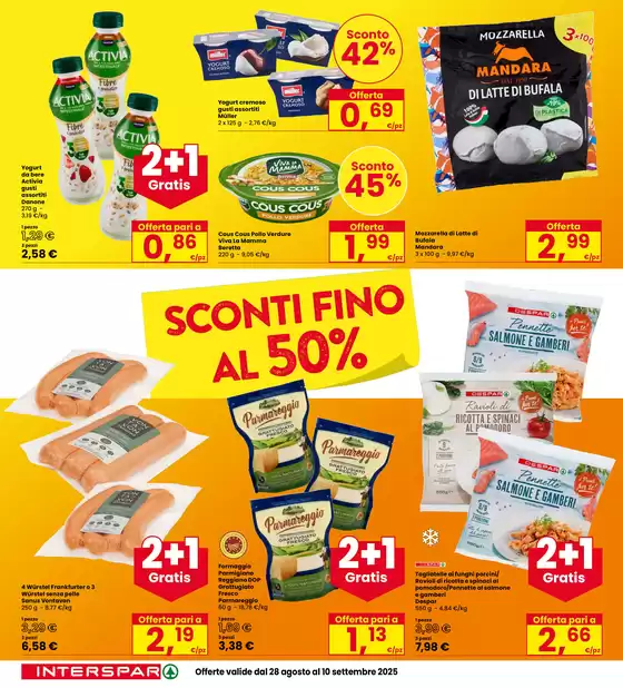 Sconti fino al 50%