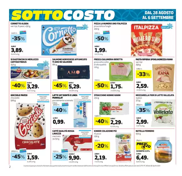 DAL 28 AGOSTO AL 10 SETTEMBRE 2025
