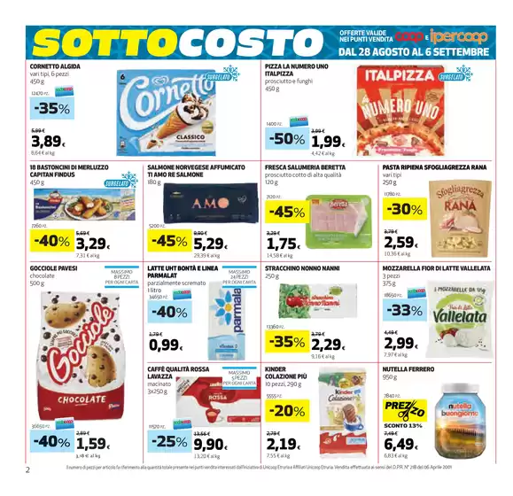 DAL 28 AGOSTO AL 10 SETTEMBRE 2025