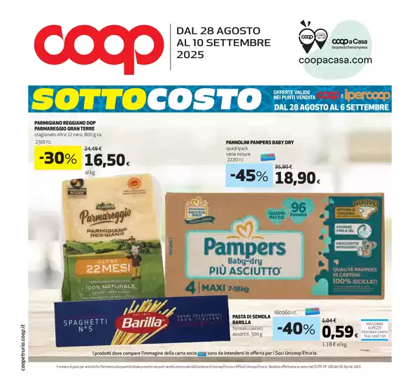 DAL 28 AGOSTO AL 10 SETTEMBRE 2025