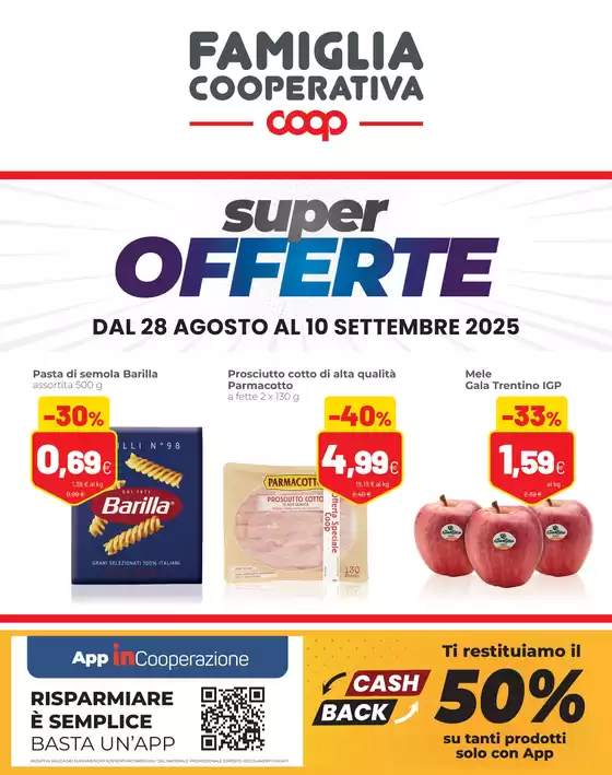 Volantino Coop a Brescia | Super offerte | 2025-08-28T00:00:00.000Z - 2025-09-10T00:00:00.000Z