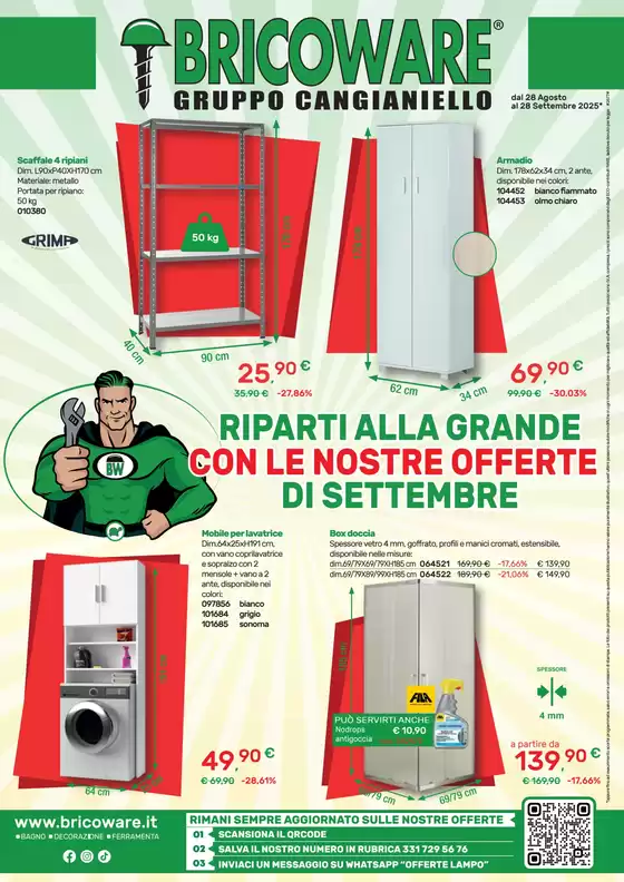 Dal 28 agosto al 28 settembre 2025