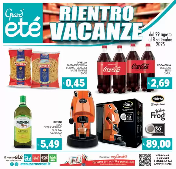 Rientro vacanze