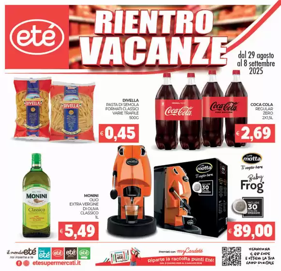 Rientro vacanze