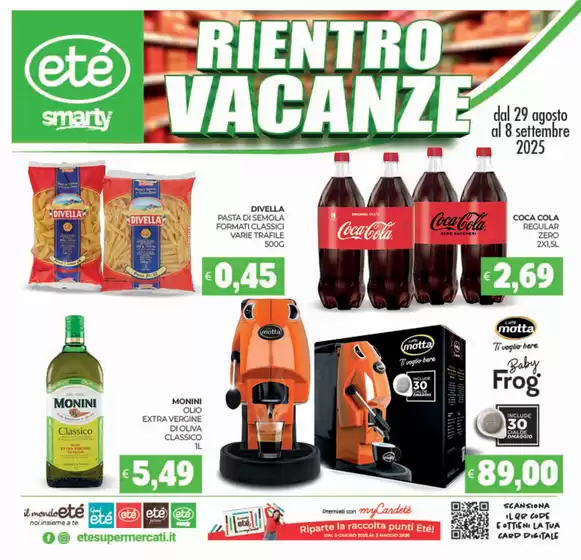 Rientro vacanze
