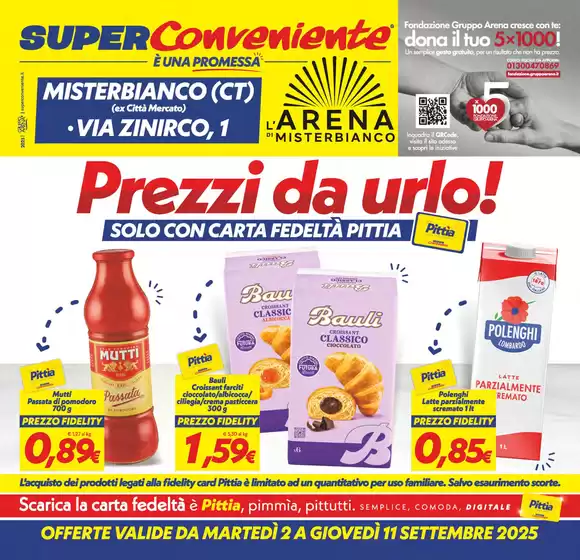 Prezzi da urlo!
