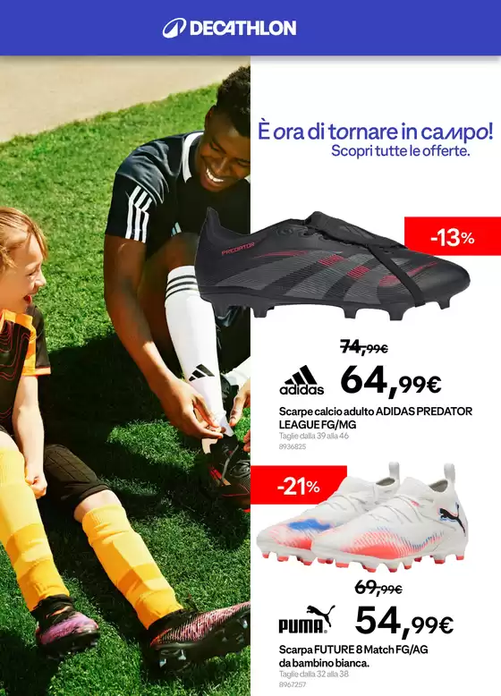Volantino Decathlon a Lonato del Garda | È ora di tornare in campo! | 2025-09-01T00:00:00.000Z - 2025-09-28T00:00:00.000Z