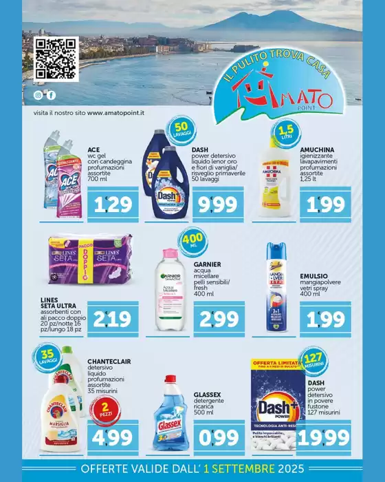 Offerte valide dall' 1 settembre 2025