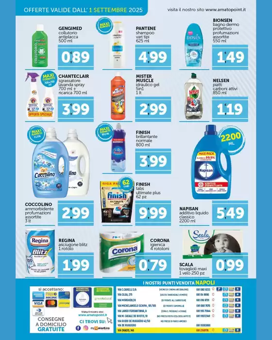 Offerte valide dall' 1 settembre 2025
