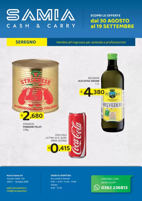 Offerte esclusive per i nostri clienti