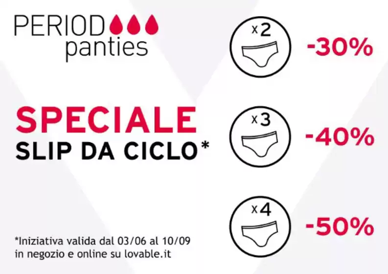Speciale slip da ciclo