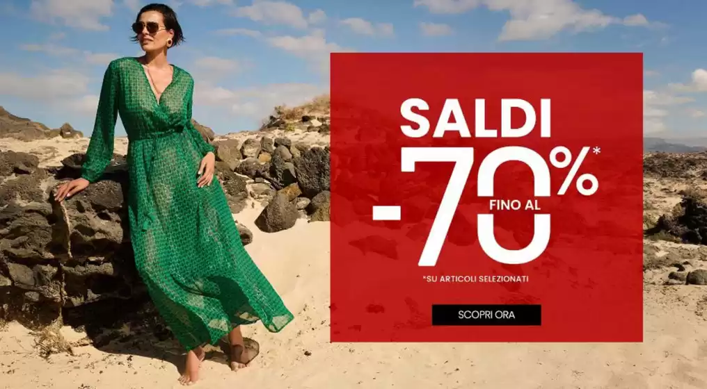 Saldi fino al -70%