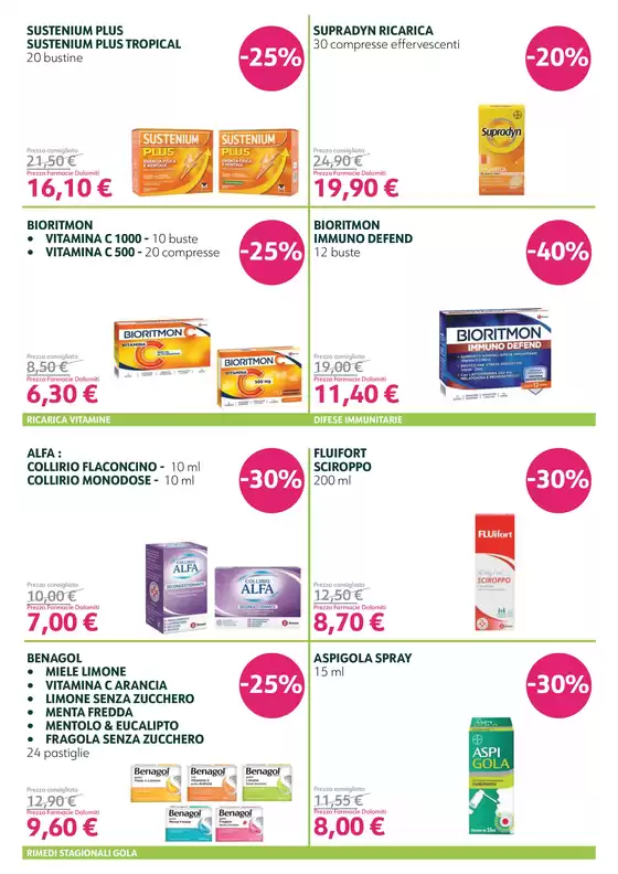 Le offerte di settembre