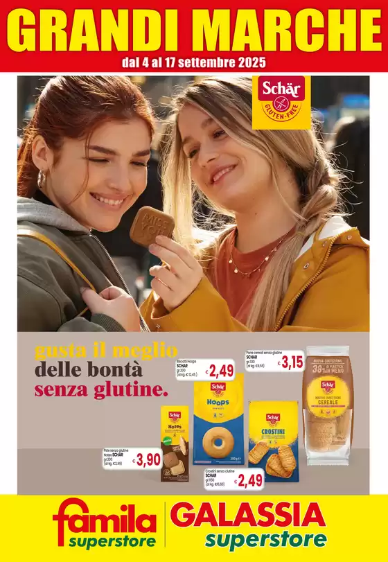 Volantino Famila Superstore | Grandi marche | 2025-09-04T00:00:00.000Z - 2025-09-17T00:00:00.000Z