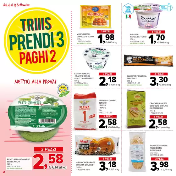 Triiis prendi 3 paghi 2 