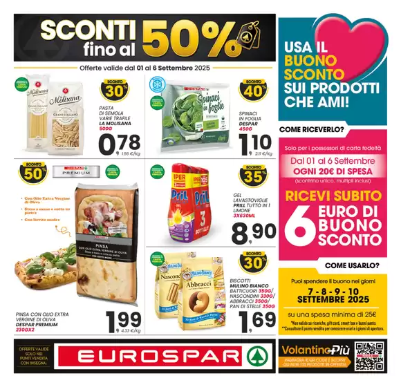 Sconti fino al 50%