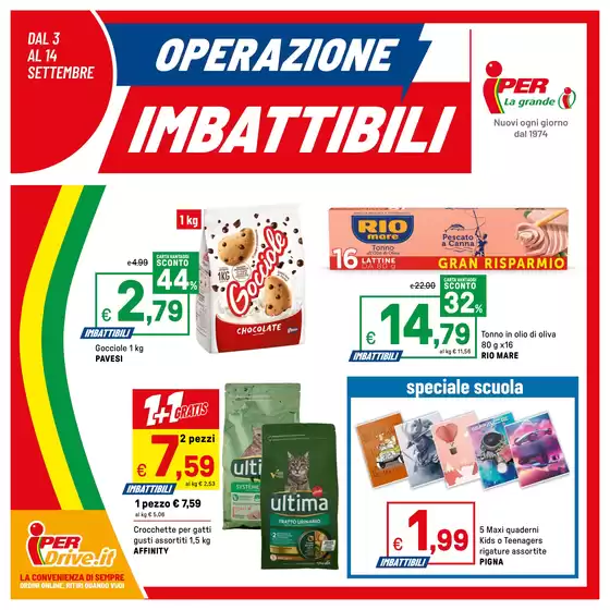 Volantino Iper La grande i a Malalbergo | Operazione imbattibili | 2025-09-03T00:00:00.000Z - 2025-09-14T00:00:00.000Z