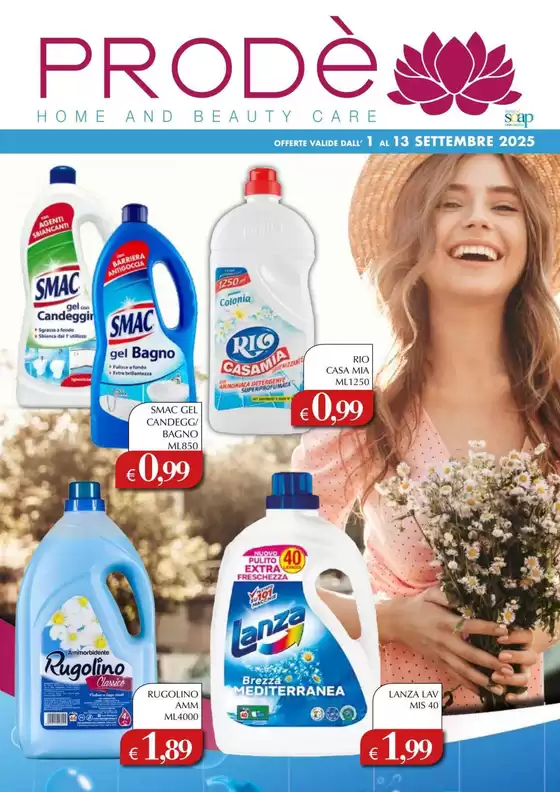 Offerte valide dall' 1 al 13 settembre 2025