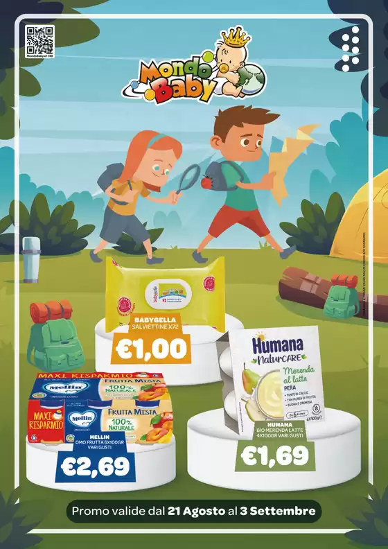 Volantino Mondo Baby | Promo valide dal 21 Agosto al 3 Settembre | 2025-08-21T00:00:00.000Z - 2025-09-03T00:00:00.000Z