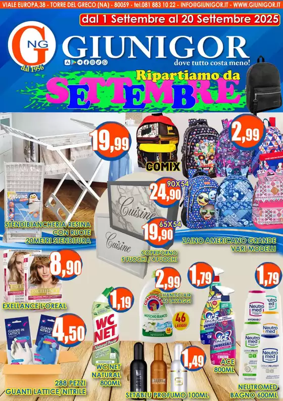 Ripartiamo da Settembre 