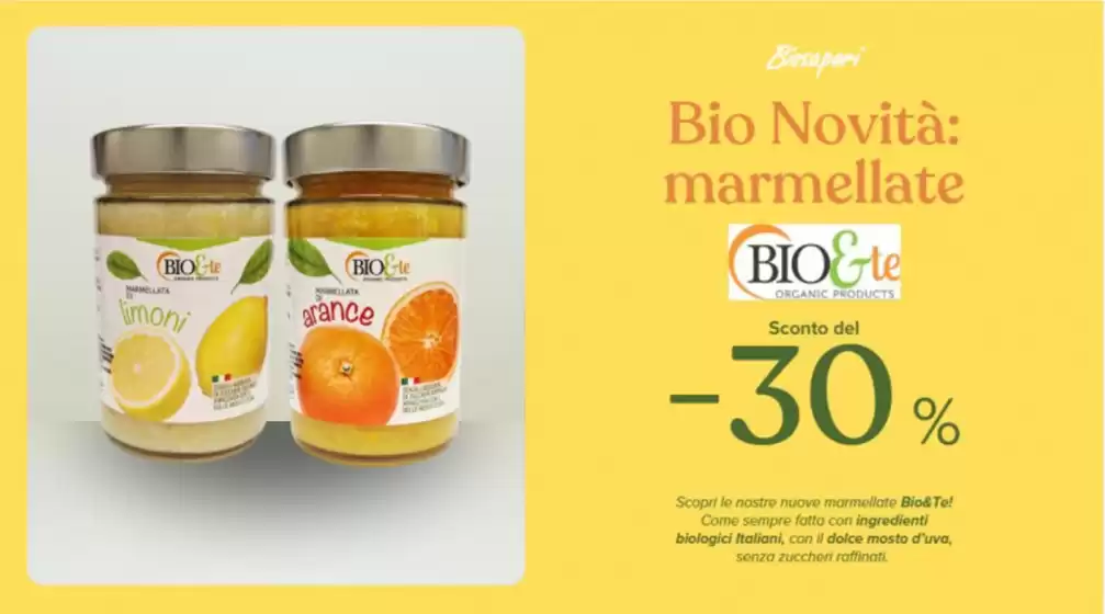Novità Bio&te: le nuove marmellate!
