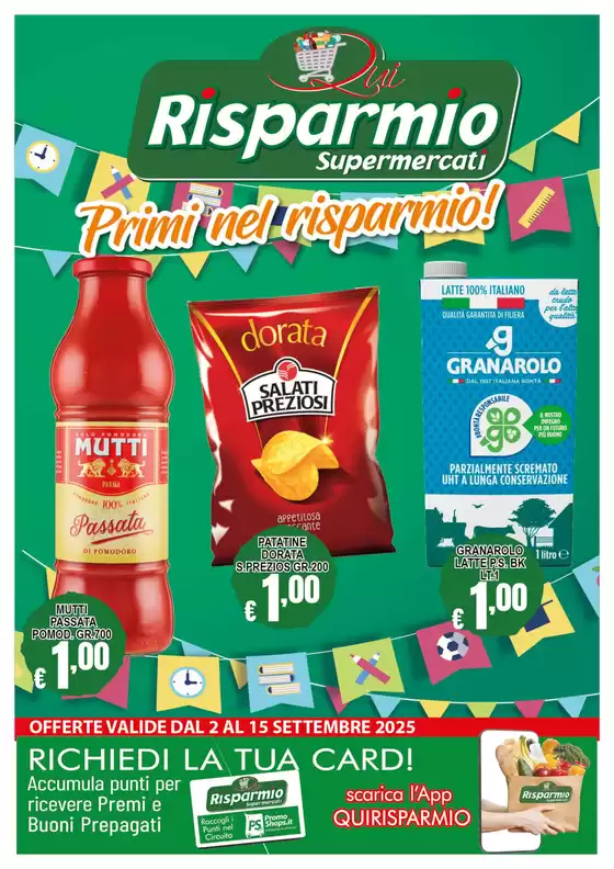 Primi nel risparmio!
