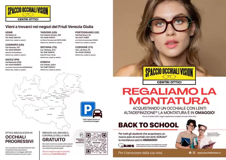 Regaliamo la montatura