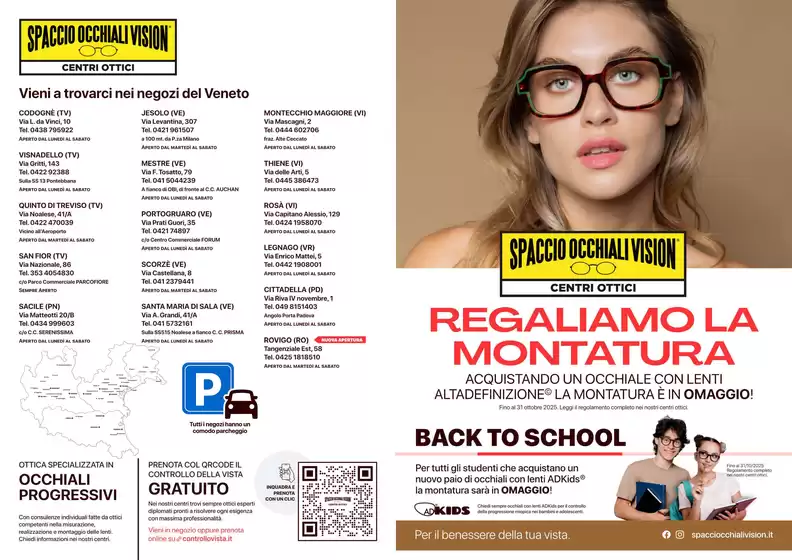Regaliamo la montatura