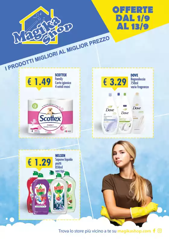 Offerte dal 1/9 al 13/9